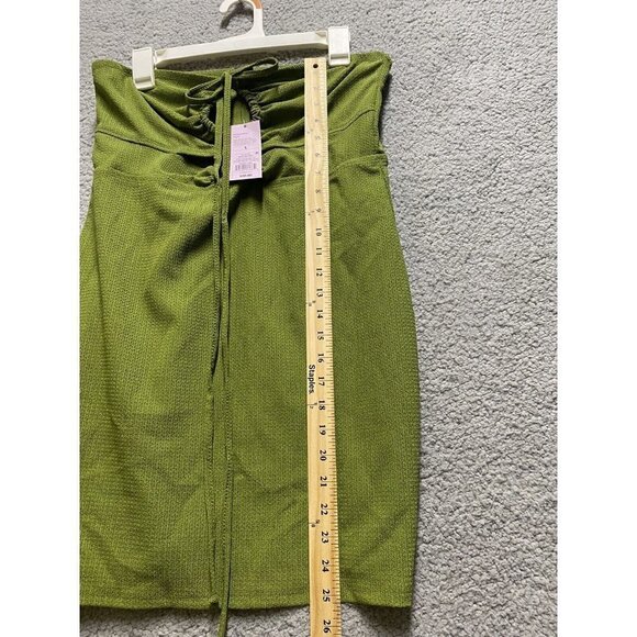 Wild Fable Responsible Style Large Green Sleeveless Dress New - Picture 7 of 8